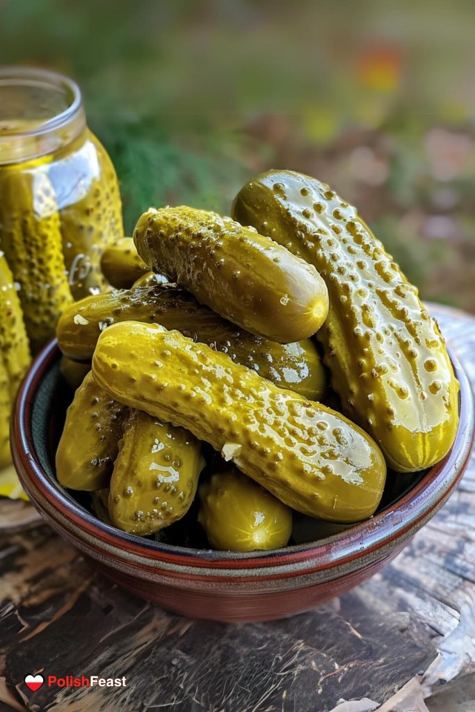 Polish Ogórki Kiszone Dill Pickles - Polish Feast