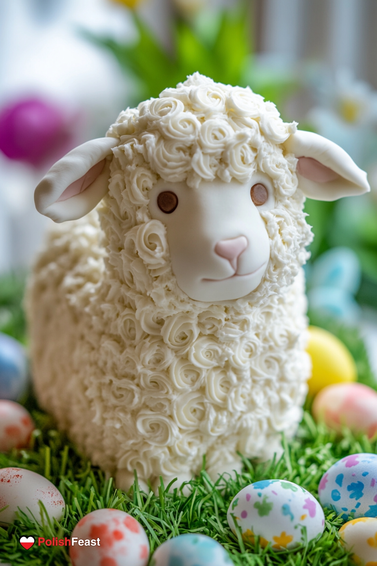 Polish Easter Lamb Cake Baranek Wielkanocny