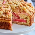 Polish Rhubarb Crumb Cake (Ciasto z Rabarbarem i Kruszonką)