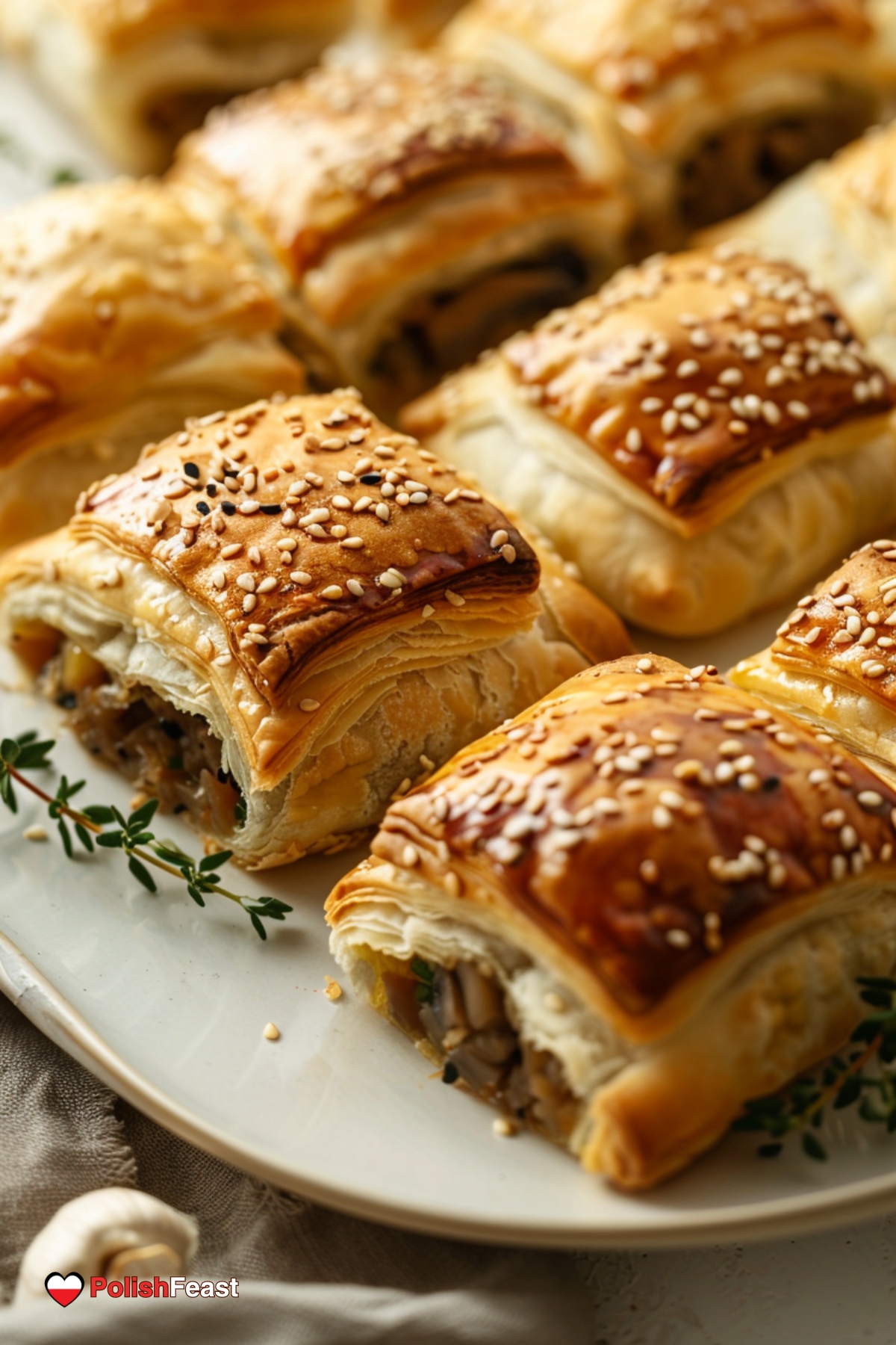 Polish Sauerkraut And Mushroom Pies Recipe - Polish Feast