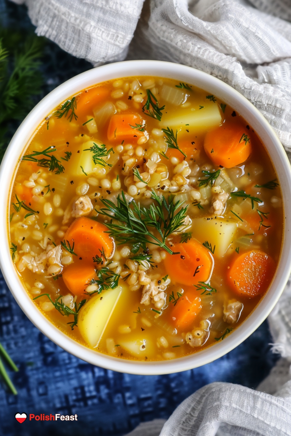 Krupnik Recipe (Polish Barley Soup) - Polish Feast