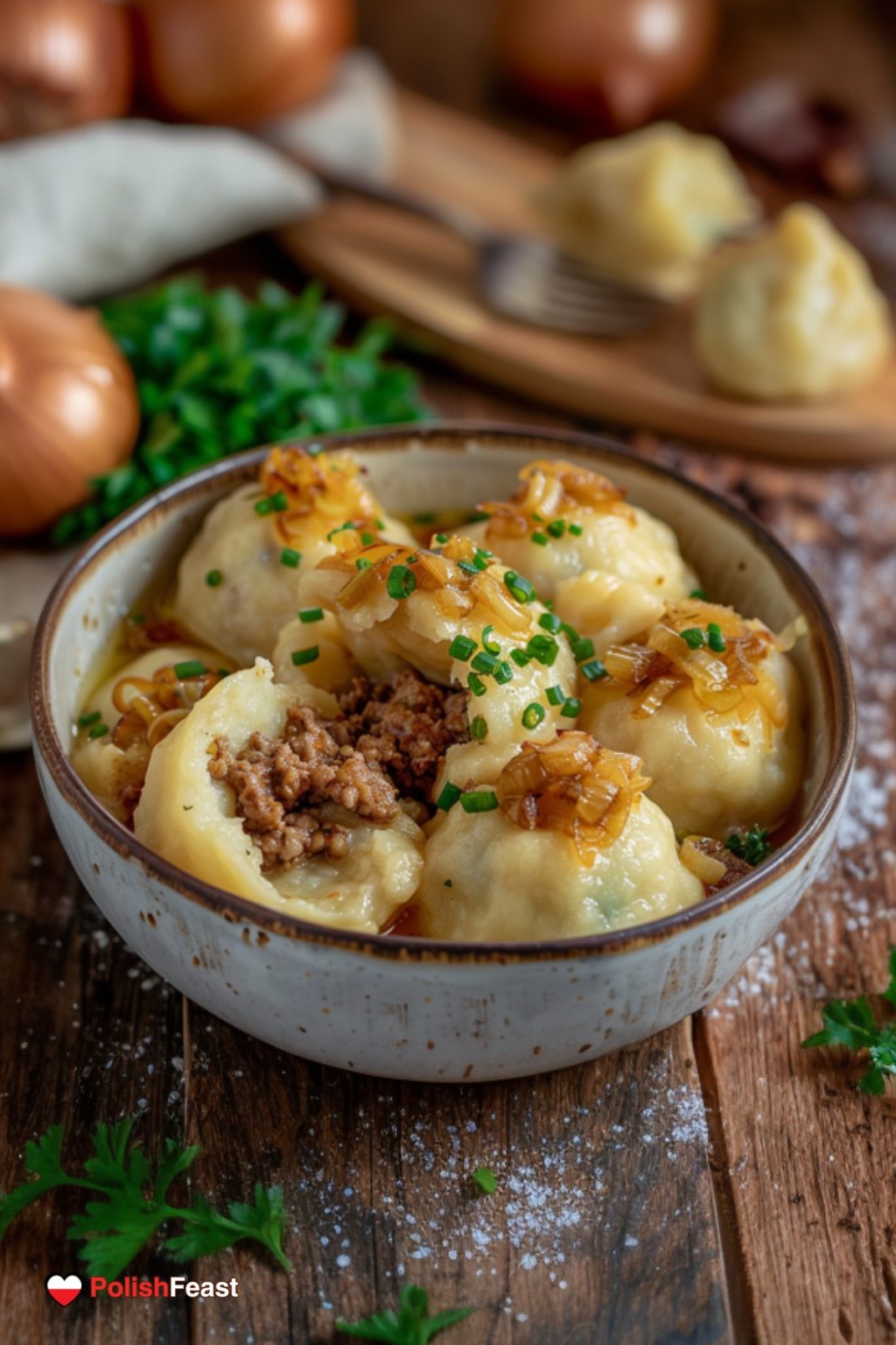 Pyzy With Meat Filling Recipe - Polish Feast