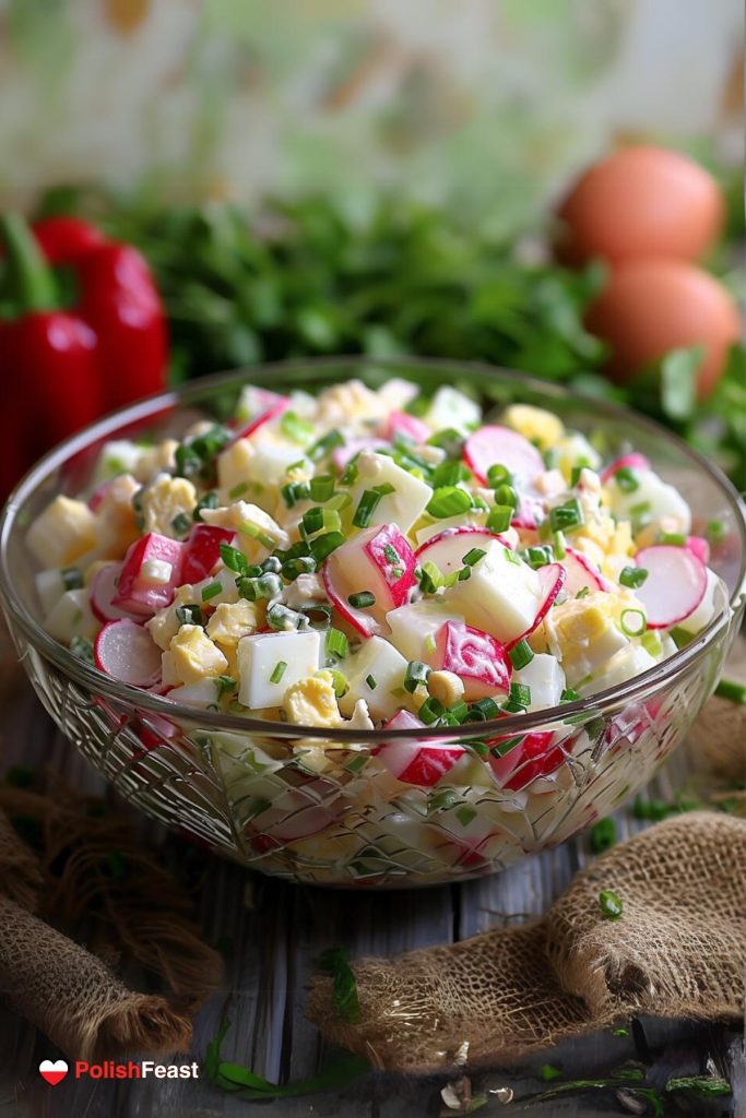 Radish and Egg Salad