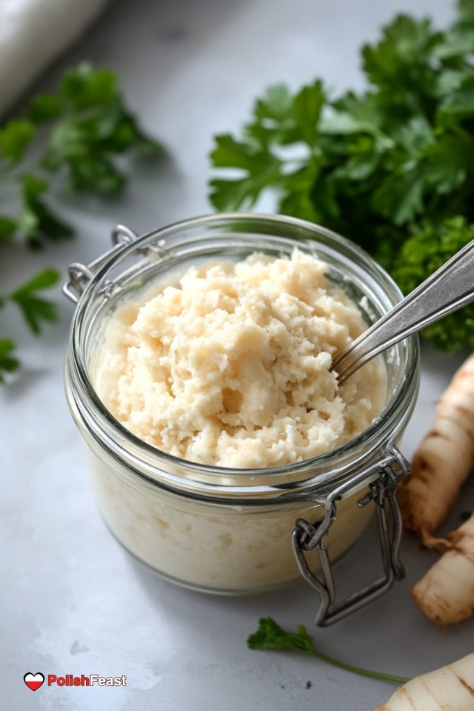 Simple Polish Horseradish Recipe (Chrzan) - Polish Feast